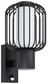 Eglo 98722 - kültéri fali lámpa érzékelővel RAVELLO 1xE27 / 28W / 230V IP44