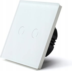 Érintőkapcsoló Wifi Tuya Dupla 2K Üveg Kapcsoló