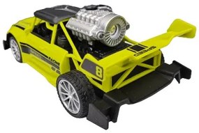 RC Távirányítós autó füst + fény effektekkel (zöld szín) Legjobb Ajándék gyereknek