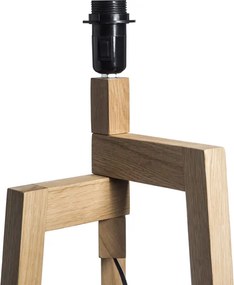 RENDL WOODY asztali lámpa tölgy 230V LED E27 15W