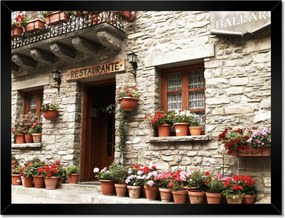 Poszterek keretben 40x30 Olasz étterem