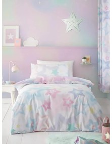 Egyszemélyes gyerek ágyneműhuzat 135x200 cm Ombre Stars – Catherine Lansfield