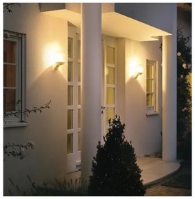 STEINEL 005917 - Kültéri fali lámpa érzékelővel L585S 1xE27/60W fehér IP44