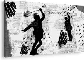 Kép - Street art - zűrzavar (90x60 cm)