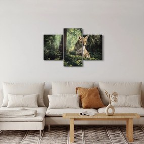 Róka képe (90x60 cm)