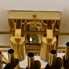 Brilagi - Fali lámpa ECLIPSE 2xE14/10W/230V aranyszínű