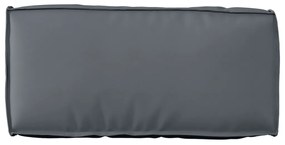 Raklap párna háttámlához Antracit 80 x 40 x 12 cm Oxford szövet