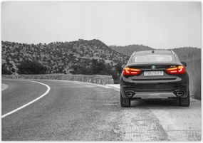 Fotótapéta 416x290 Bmw fekete X6