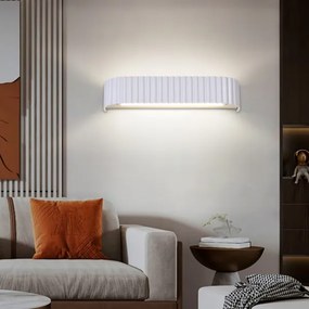 Brilagi - fényerőszabályozható LED fali lámpa FALCON MODERN LED/14W/230V 40 cm fehér + távirányító