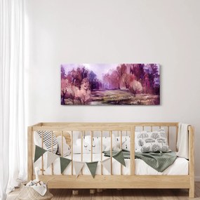 Kép - Őszi tájképfestés (120x50 cm)