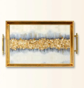 Üveg tálca, 38×24 cm – TPEA9855