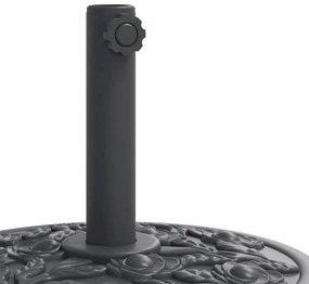 kerek napernyőtalp rúdhoz Ø38 / 48 mm 12 kg