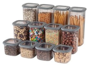 Élelmiszertartó doboz szett 12 db-os Fresco – Hermia