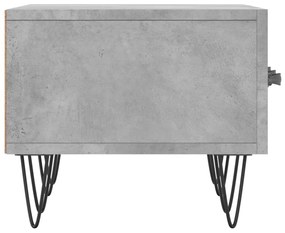 betonszürke szerelt fa TV-szekrény 150 x 36 x 50 cm