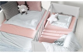 Szürke-szürkésbarna babaágy 60x120 cm Hamburg – Roba