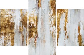 Kép - Arany absztrakció (90x60 cm)