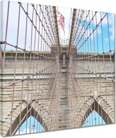 Vászonkép 40x40 Híd Építészet Tájkép