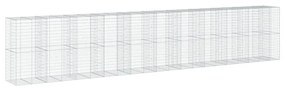 horganyzott vas gabion kosár fedéllel 1050 x 100 x 200 cm