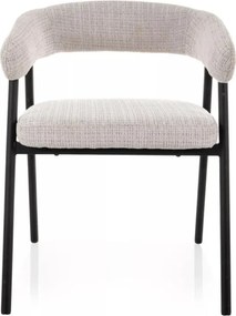 Katana karfás étkezőszék szürke/fekete