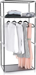 Szövet gardrób, Összecsukható szekrény, szürke