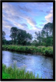 Poszterek keretben 40x60 Folyó este