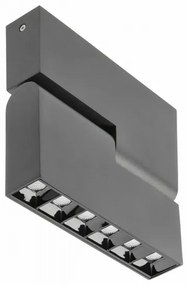 Lámpa Mennyezeti lámpatest SIERRA 18W 1620lm, AC220-240V, 50/60 Hz, PF>0,9, Ra≥80, IP20, IK08,4000K, 48°, fekete