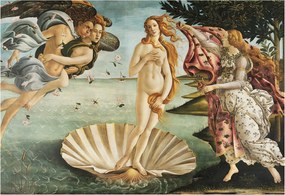 Fotótapéta Flizelin Dekoratív Hálószoba Vénusz születése 152x104