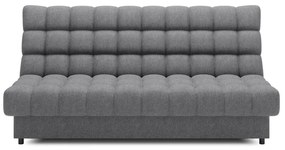 Szürke zsenília kinyitható-tárolóhelyes kanapé 197 cm Clareta – ELTAP