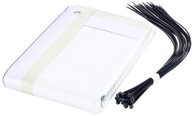 Sárga-zöld műanyag erkély belátásgátló 500x85 cm Butterfly – Maximex