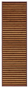 Mustársárga-barna bambusz futószőnyeg 60x200 cm – Casa Selección