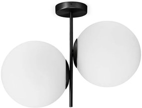 Miloox Jugen Black mennyezeti lámpa 2x40 W fehér 1744.203