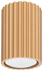 Sollux SL.1549 - Spotlámpa KARBON 1xGU10/10W/230V 10 cm arany