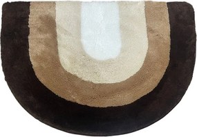 Barna fürdőszobai kilépő 75x115 cm Endings – Foutastic