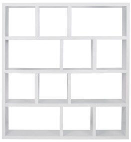 Fehér könyvespolc 150x159 cm Berlin – TemaHome