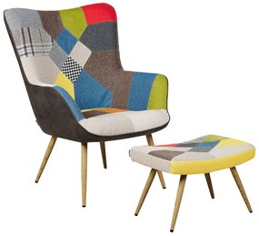Fotel VIADENE (patchwork). 1022888
