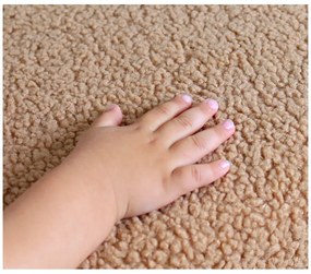 Barna buklé gyerek puff Moouv – Artie