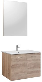 Zoya 60 komplett fürdőszoba bútor Rauna szil
