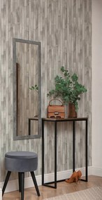 Szürke-bézs Fali Tapéta Vinil Fa Motívummal, Flizelin