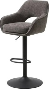 Unique-Furniture Cowley bár szék szürke sima szövet 55050003