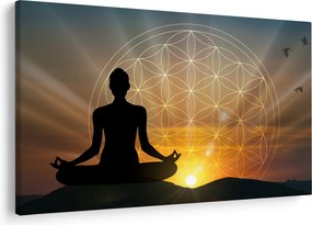 A meditáció képe (90x60 cm)