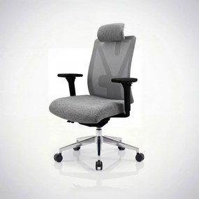 Ergonomikus irodai szék szürke hálós VECTOR