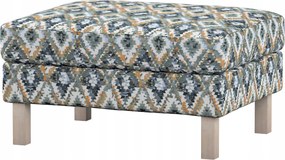 Karlstad Ikea lábtartó huzat, zöld