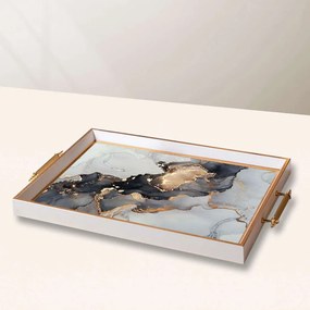 Üveg tálca, 38×24 cm – TPB10026