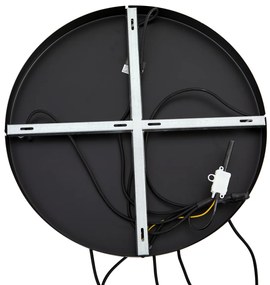 Hotel Chic függőlámpa fekete és arany színben, zöld üveggel, 5-ös - Zuzanna