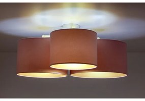 Duolla - Mennyezeti lámpa ROLLER TRIO 3xE27/60W/230V rózsaszín