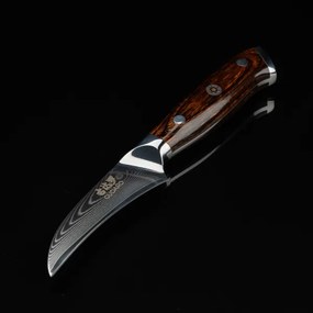 Gudaro -Damaszkuszi hámozókés FENG 3,5", 67 rétegű acélból, hossza 9,5cm