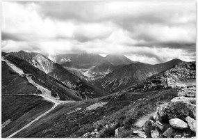 Poszterek 100x70 Tátra Lengyel hegyek Kilátás