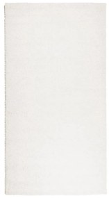 PAMPLONA krémszínű magas szálú bolyhos modern szőnyeg 80x150 cm