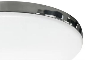 LED mennyezeti lámpa MAYA, 36 W, 230 V, Ø 50 cm, fényes króm