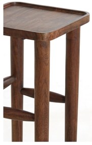 Akácfa tárolóasztal 42x42 cm Qiano – Light &amp; Living